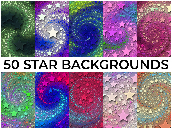 50 Star Backgrounds Vol 3: Your Go-To for Cosmic Visuals