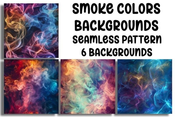 Chromatic Smoke: Dynamic Seamless Backgrounds