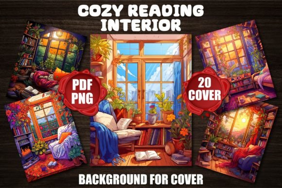 Cozy Reading Interior Backgrounds: Setting the Scene for Creativity