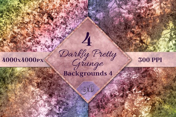 Darkly Pretty Grunge Backgrounds 4: A Design Asset Deep Dive