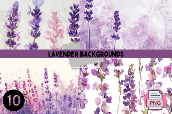 Designing with Calm: The Power of Lavender Backgrounds