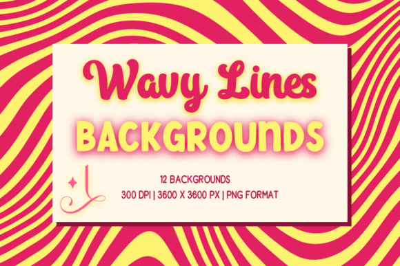 Elevate Designs with Premium Wavy Lines Backgrounds