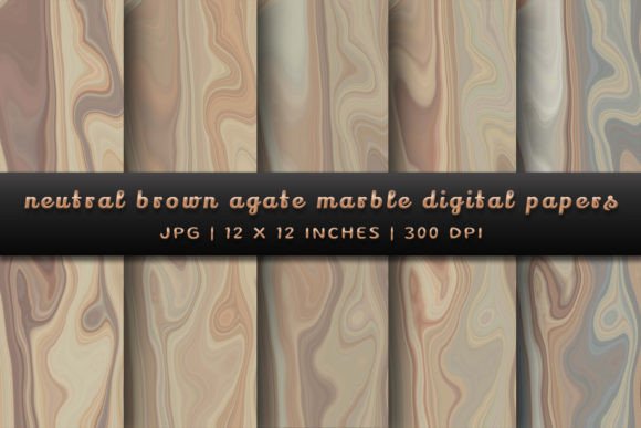 Elevate Your Projects with Neutral Brown Agate Marble