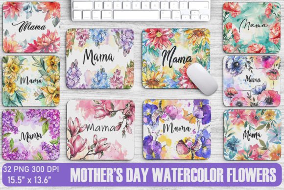 Happy Mother's Day Flowers Backgrounds: Floral Greetings for Every Project