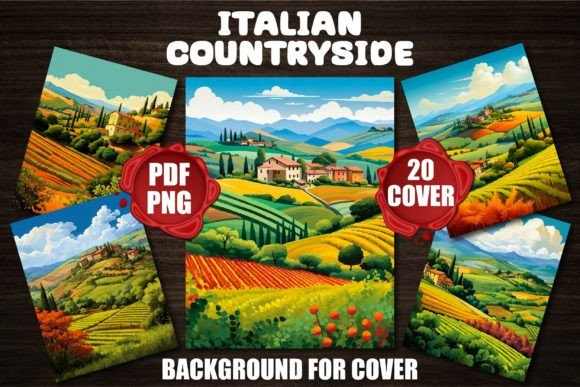 Italian Countryside Backgrounds: A Designer's Rustic Toolkit