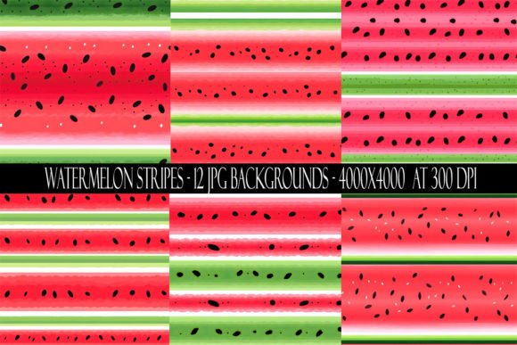 Refreshing Your Visuals: The Watermelon Stripes Backgrounds