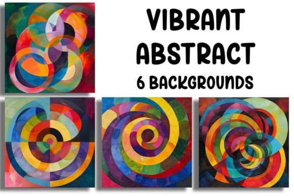 Unleash Creative Energy with Vibrant Abstract Backgrounds