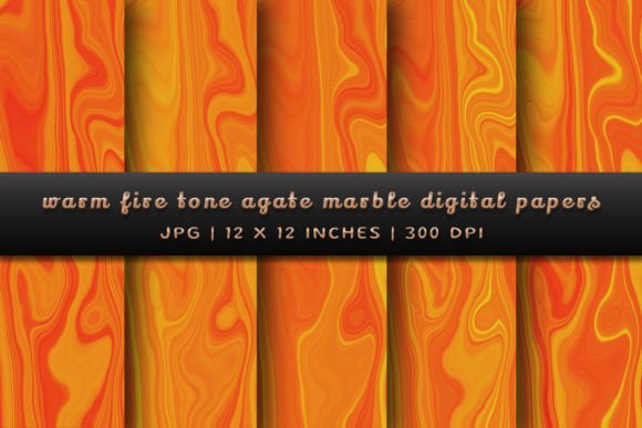 Warm Fire Tone Agate Marble Backgrounds: A Deep Dive