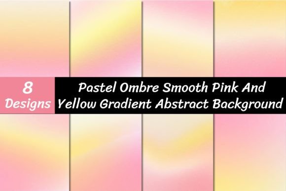 Warmth & Optimism: The Power of Pastel Pink and Yellow Gradient Backgrounds