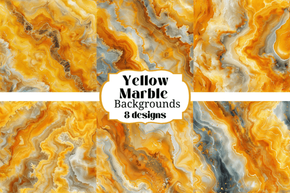 Yellow Granite Marble Stone Backgrounds: A Designer's Go-To Digital Asset